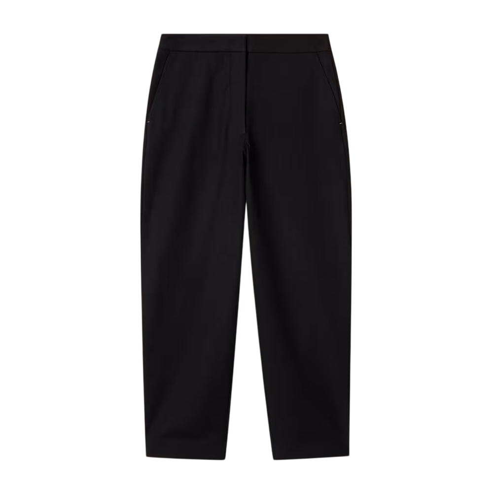 White Stuff Illy Crop Straight Trouser Pure Black